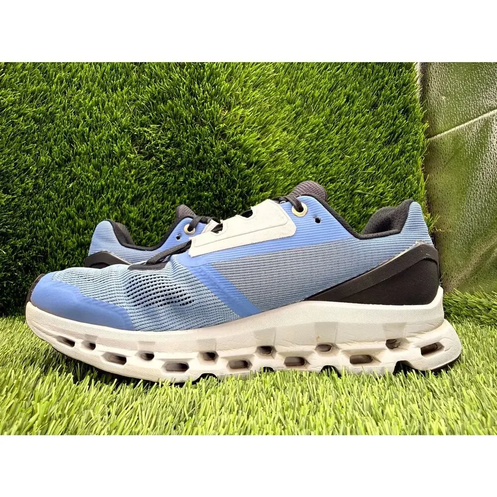 On Running Cloudstratus 39.99209 Athletic Sneaker Women's 7 Blue Mesh Sports